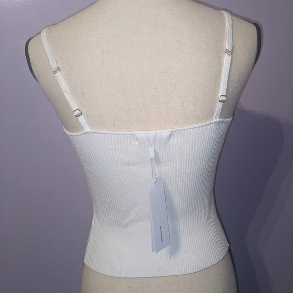 525 America Knit Tank, Medium, White, NWT - Picture 3 of 5